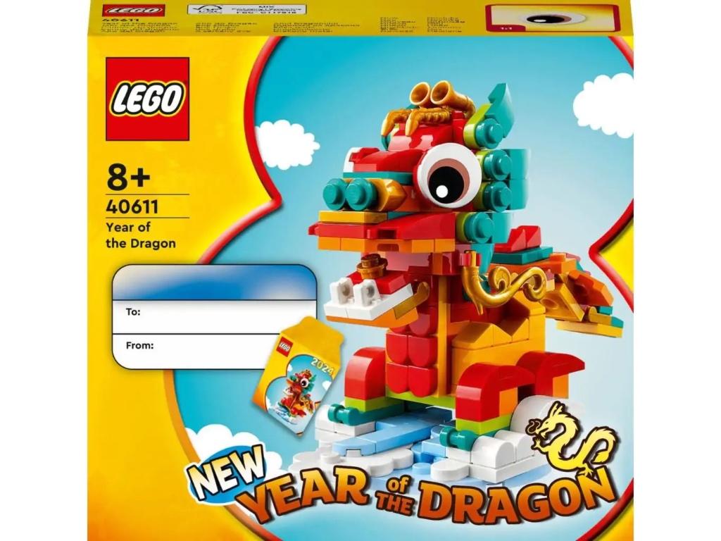 LEGO GWP 40611 Jaar van de draak (nieuw en sealed), Ophalen of Verzenden, Nieuw, Complete set, Lego