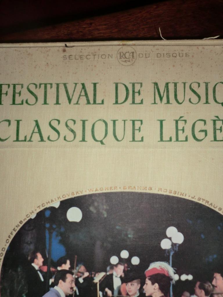 Festival de Musique Classique Légère, Ophalen, Gebruikt