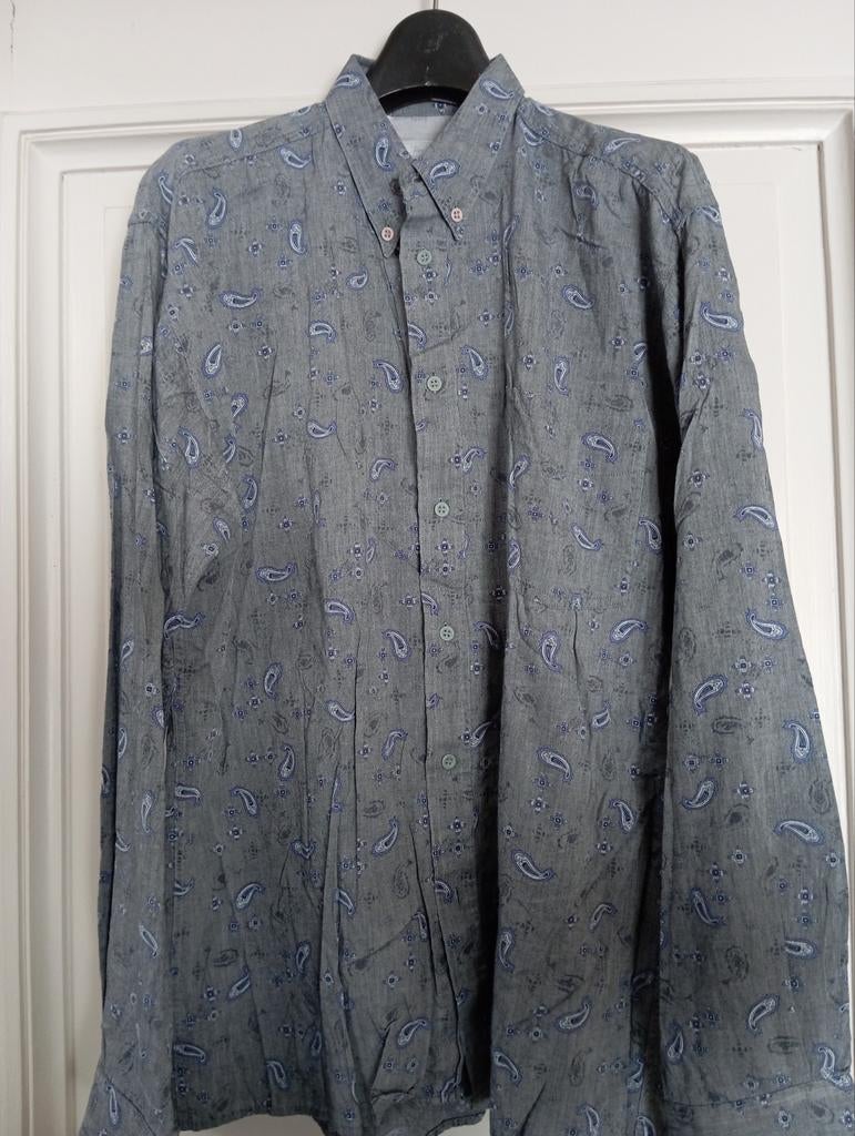 Van Gils - chemise classique grise, taille 39, Vêtements | Hommes, Enlèvement ou Envoi, Porté, Gris