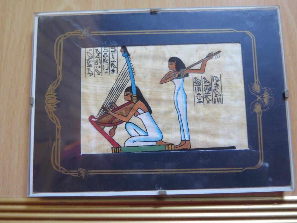 papyrus égyptien, Enlèvement ou Envoi, Utilisé