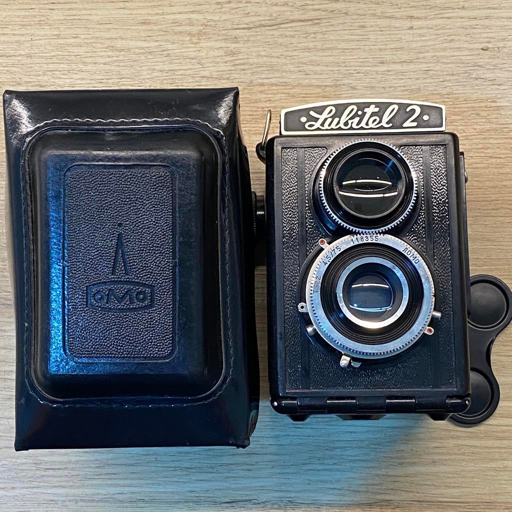 Lubitel 2, Lomo 75mm f4.5, 6x6 *neuf, Enlèvement ou Envoi, Neuf, Reflex miroir, Autres Marques