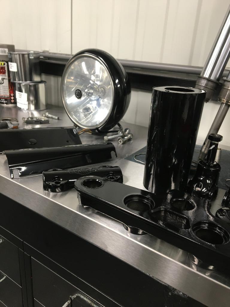 poederlakken, Ophalen