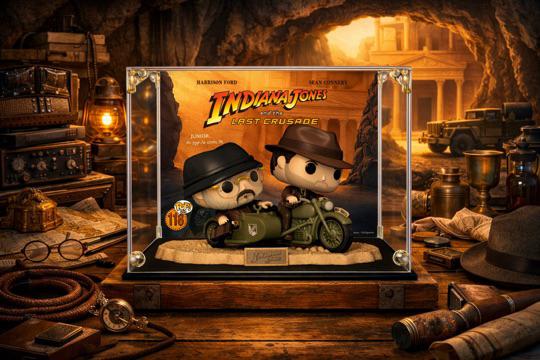 Vitrine pour Funko Pop Indiana Jones – Last Crusade – Deluxe, Verzamelen, Ophalen of Verzenden, Nieuw