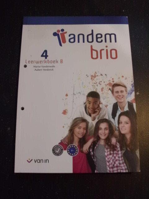 Tandem Brio 4 Leerwerkboek B boek - Van In NIEUW, Ophalen of Verzenden, Nieuw, ASO, Nederlands