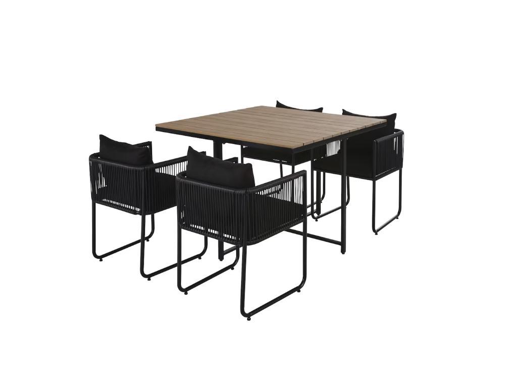 Set de jardin Swann avec 4 chaises à vendre !, Jardin & Terrasse, Ensembles de jardin, Neuf, Chaise, Salons de jardin, Enlèvement