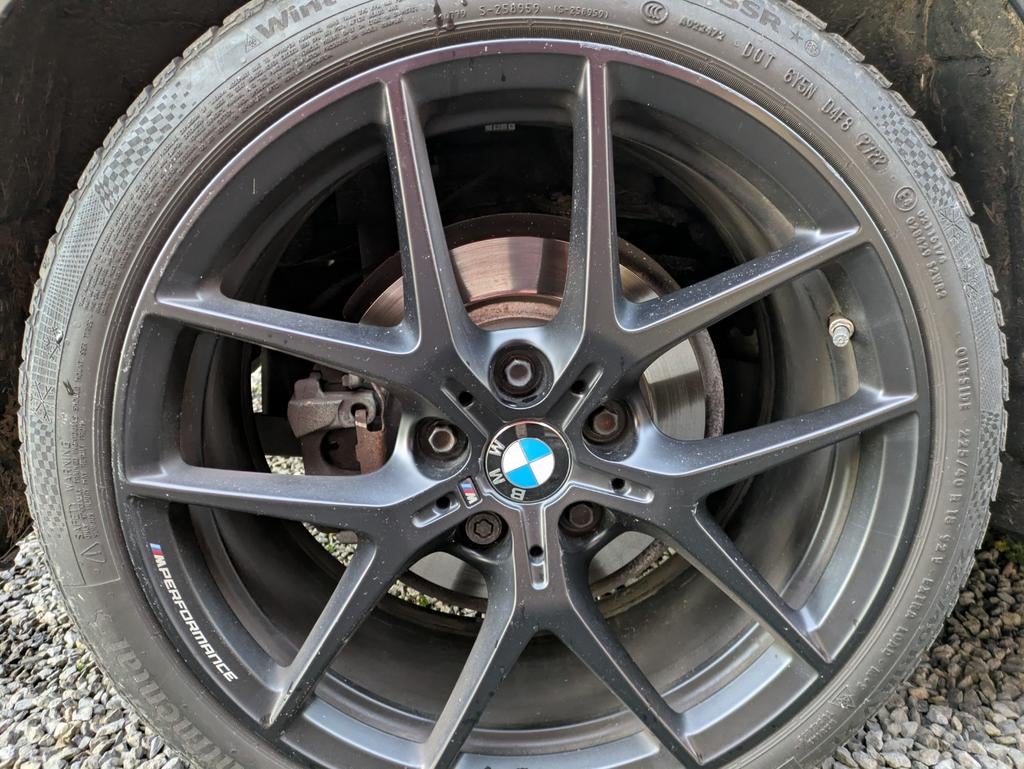 4 jantes alu bmw origine 225/40 R18, Enlèvement ou Envoi