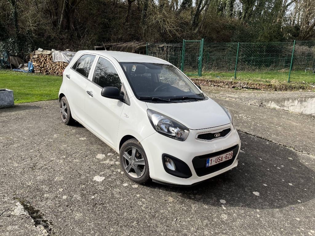 Kia Picanto blanche, Autos, Euro 5, Achat, 4 portes, Boîte manuelle