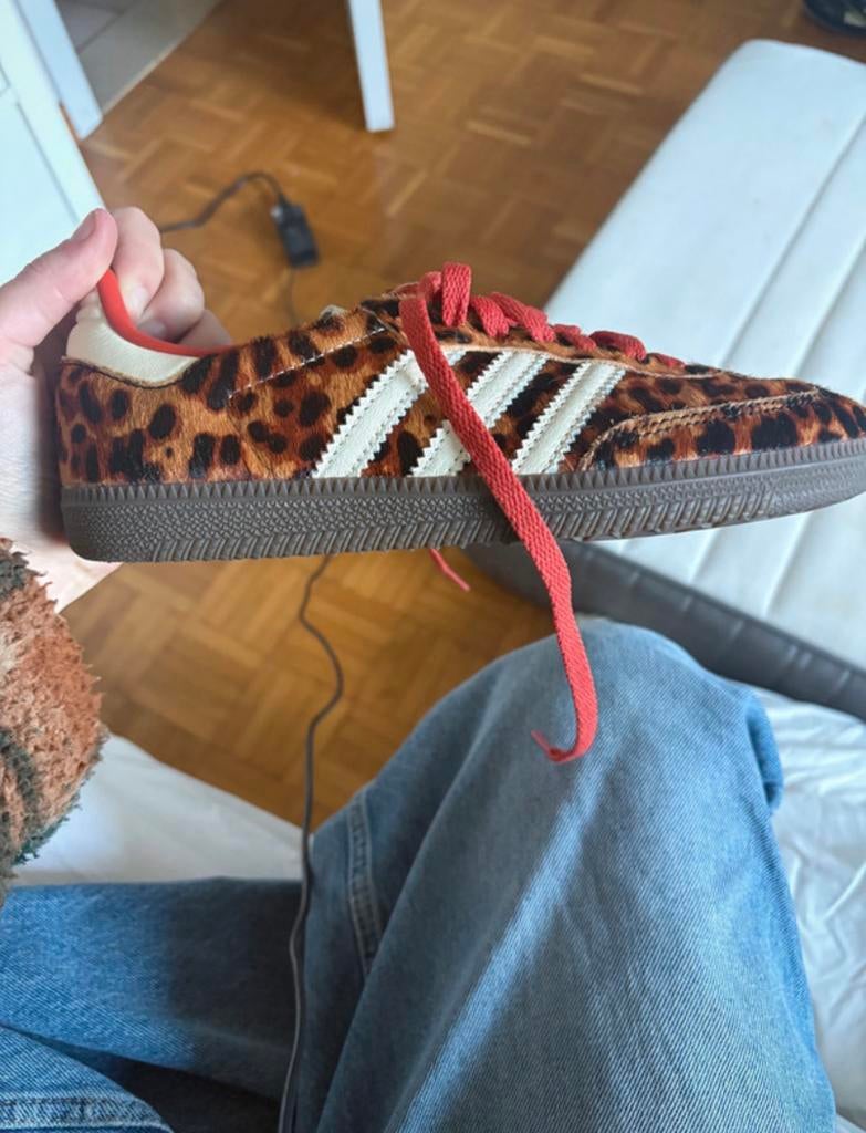 Panter adidas schoenen, Bruin, Verzenden, Zo goed als nieuw, Sneakers