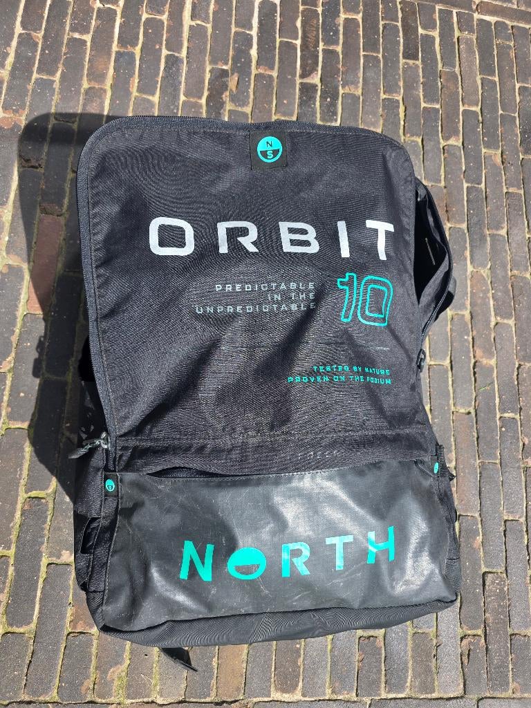 North Orbit 10m² 2024 - goede staat, Watersport en Boten, Kitesurfen, Gebruikt, Twintip, 10 m², Ophalen of Verzenden