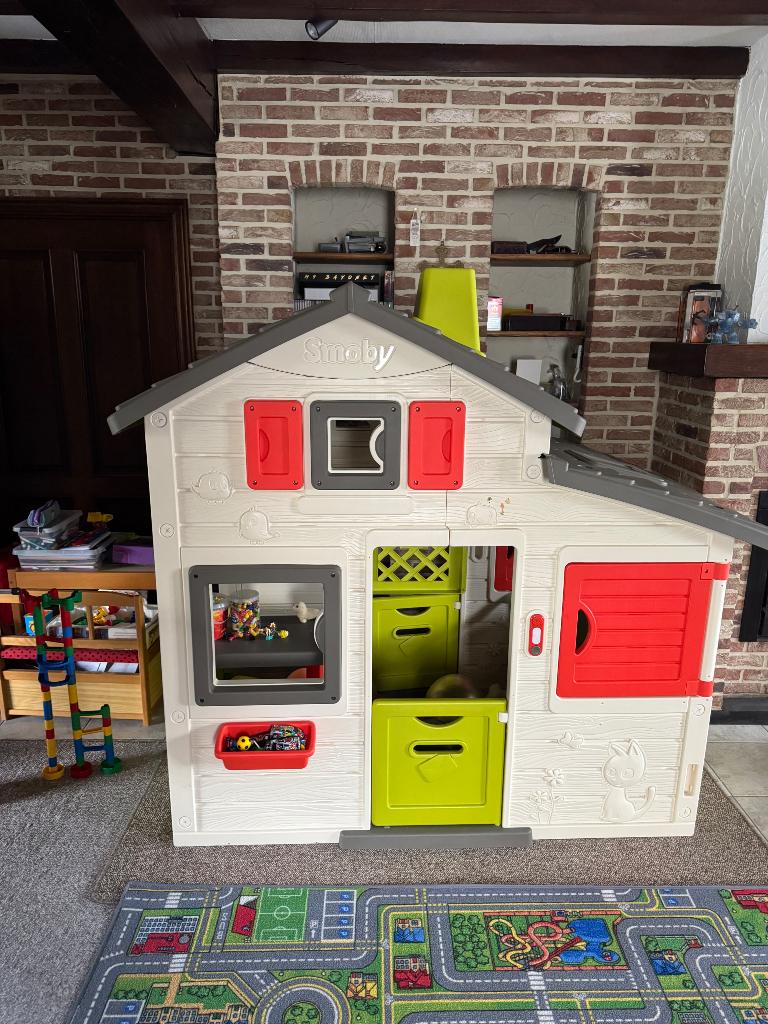 Speelhuisje smoby, Ophalen, Zo goed als nieuw, Kunststof