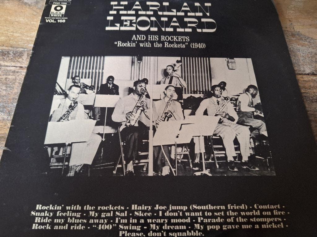 Harlan Leonard - Rockin' With The Rockets (1940) Lp Vinyl, Gebruikt, Ophalen of Verzenden, 1940 tot 1960, 12 inch