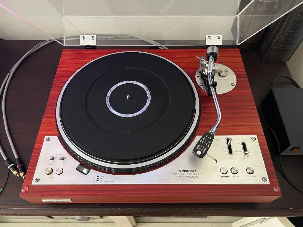 Pioneer PL A500S / PL 530 platenspeler, TV, Hi-fi & Vidéo, Tourne-disques, Comme neuf, Tourne-disque, Pioneer, Réglage pitch, Automatique