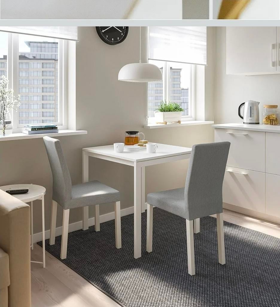 IKEA Melltorp Tafel, 75 x 75 cm, wit, Ophalen