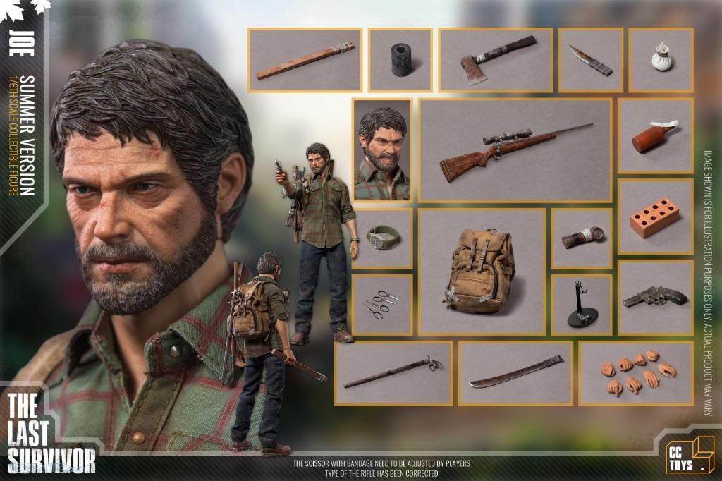 CCToys Joel The Last Of Us Summer Version CCT-001, Envoi, Comme neuf