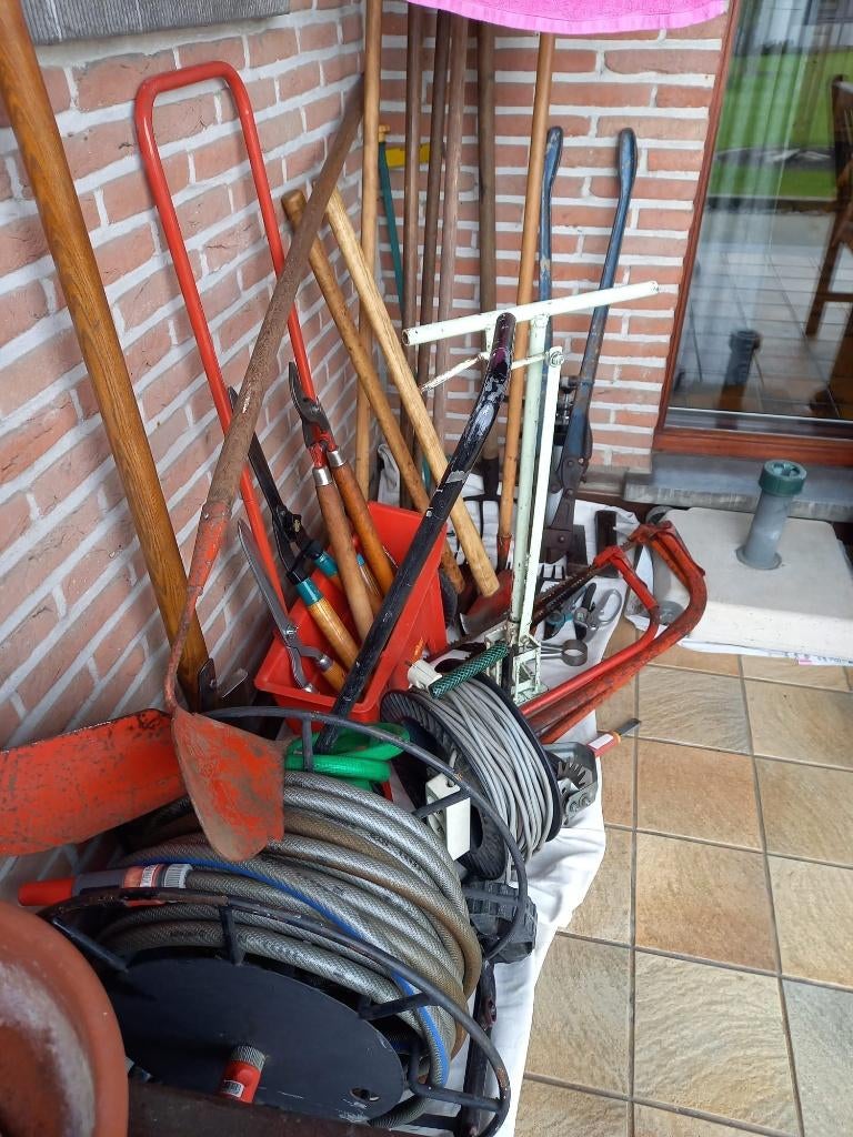 Allerlei tuingereedschap, Tuin en Terras, Hand-tuingereedschap, Ophalen