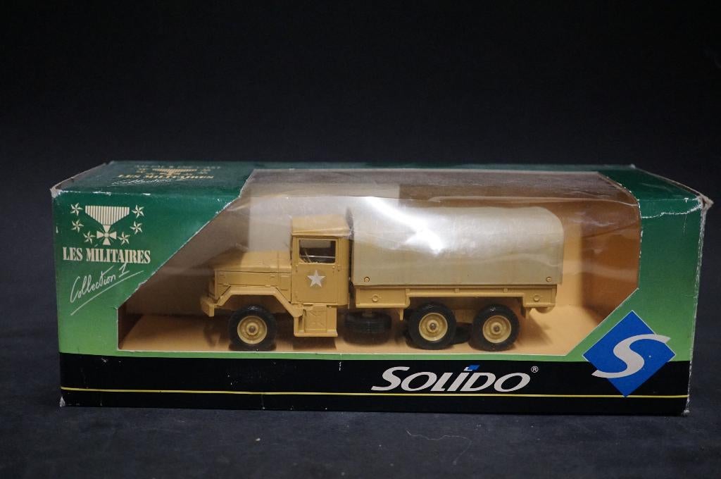 Camion militaire Jeep Solido M34 Kaiser - 1/50 - TOP, Enlèvement ou Envoi