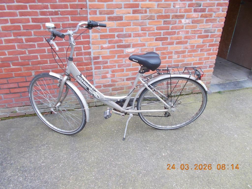 dames fiets zilver, Ophalen, Gebruikt, Versnellingen