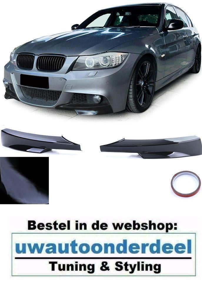 Splitters Hoeken Glans Zwart Voor Bmw 3 Serie E90 E91 LCI M, Envoi