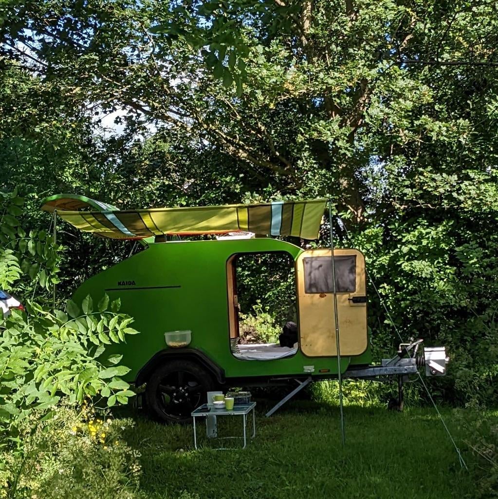 Teardrop KAIDA - Mini caravan, Tot en met 2, Luifel, Tot 4 meter, Tot 500 kg