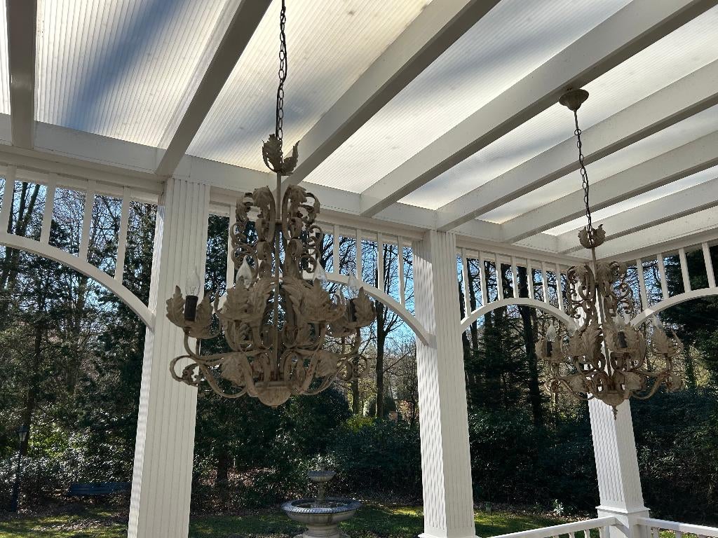 Landelijke luchter - buiten, Enlèvement, Métal, Landelijk