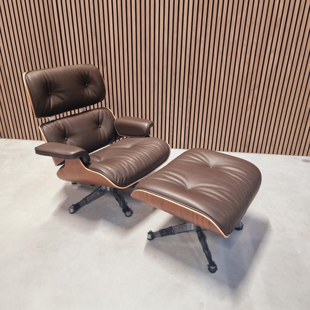 Vitra Eames lounge chair inclusief ottoman