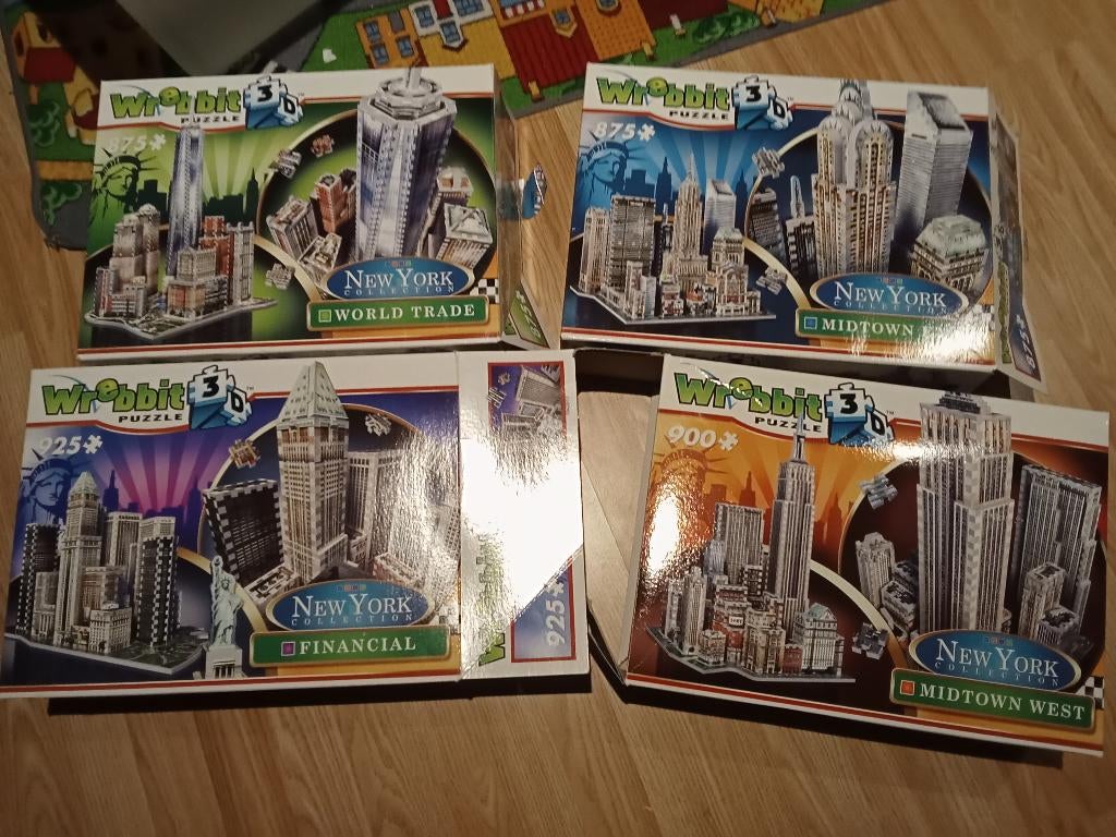 3 d puzzel New York, Hobby & Loisirs créatifs, Sport cérébral & Puzzles, Enlèvement ou Envoi, Plus de 1 500 pièces, Utilisé, Rubik's Cube ou Puzzle 3D
