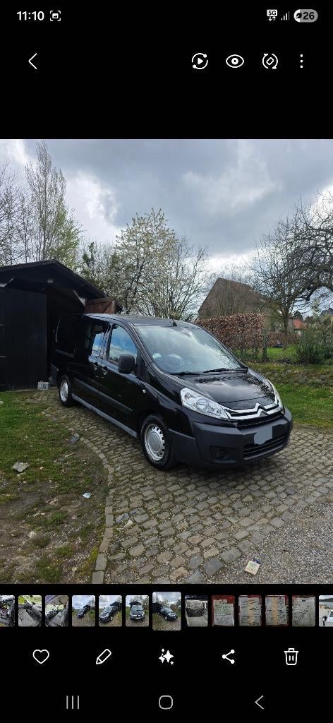 Citroen jumpy long chassis double cabine  pour export, 94 kW, Achat, 6 portes, Boîte manuelle