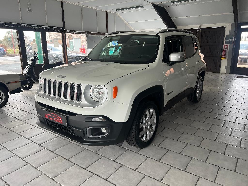 jeep renegade 2.0 d/4x4/AUTOMAAT/GEKEURD/euro 6b, Autos, Achat, Euro 6, Entretenue par le concessionnaire, Noir