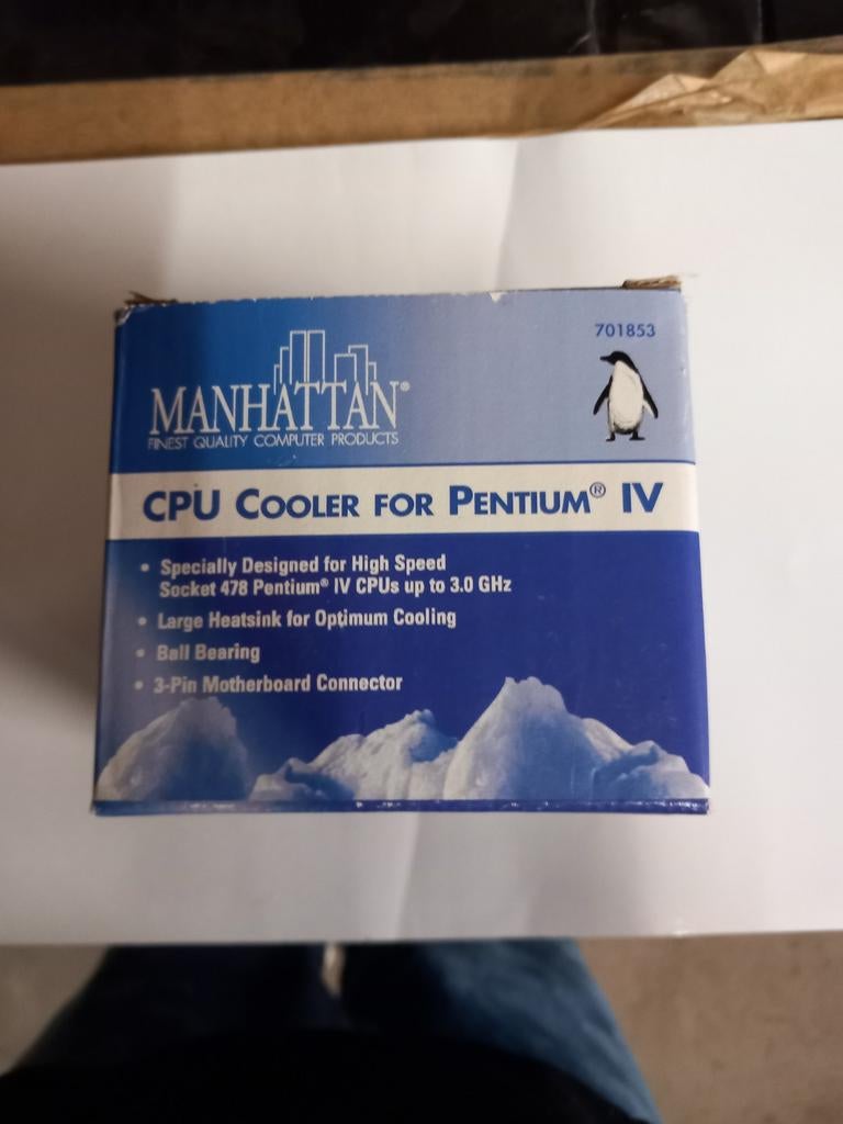 Cpu cooler voor pentium 4 ., Informatique & Logiciels, Refroidisseurs d'ordinateur, Enlèvement, Comme neuf, Refroidisseur ordinateur à air