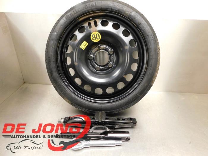 Krikset + reservewiel van een Opel Zafira C, Gebruikt, -, -, Opel