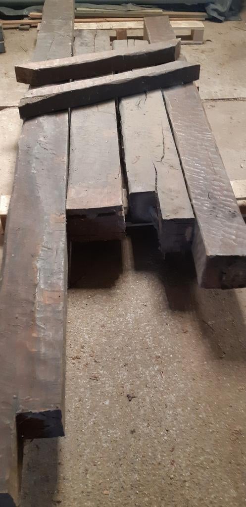 Oude eiken balken, Enlèvement, Chêne