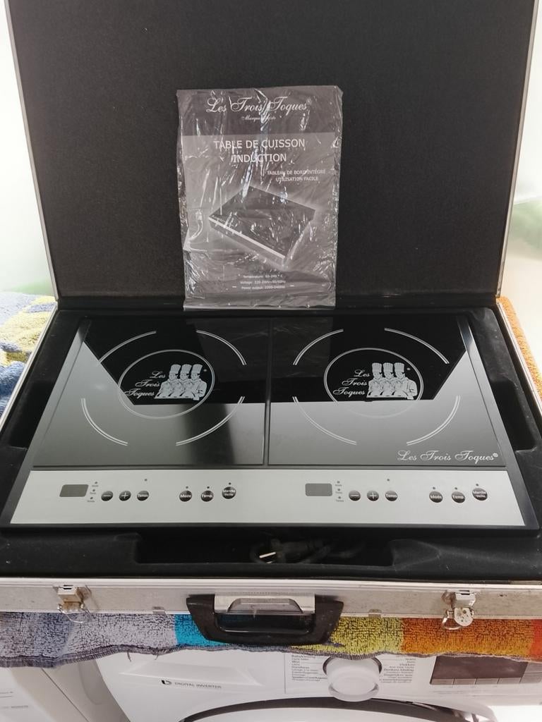 Plaque à induction mobile les trois toques parfait état, Electroménager, Enlèvement, Induction