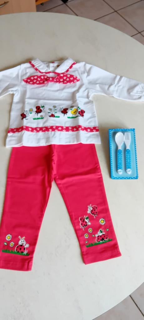 2-delige set voor meisjes Nine, Kinderen en Baby's, Babykleding | Maat 86, Nieuw, Meisje, Broekje, Ophalen of Verzenden
