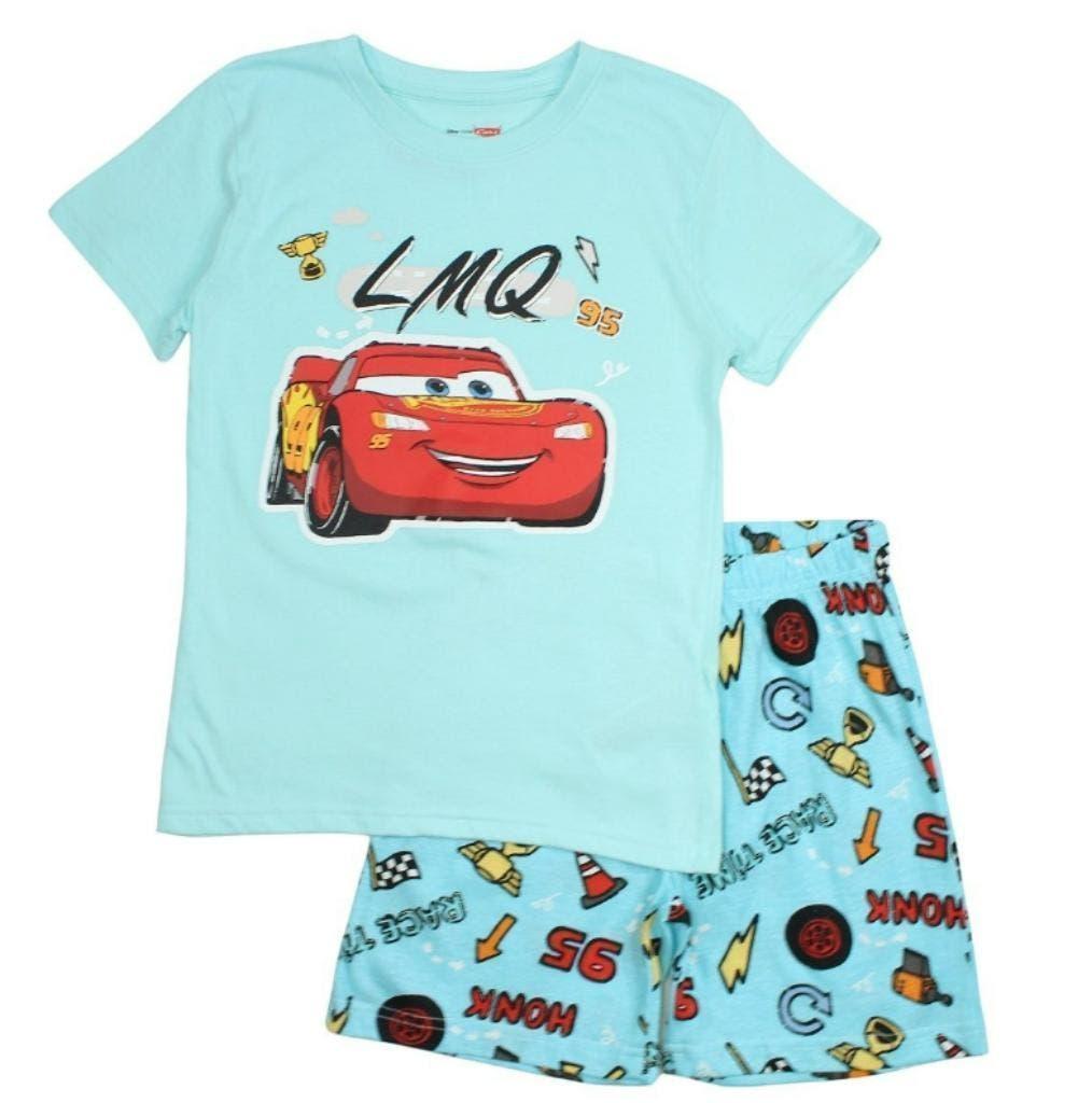 Disney Cars Shortama McQueen - Maat 116 - 128 - Katoen, Kinderen en Baby's, Kinderkleding | Maat 128, Nacht- of Onderkleding, Disney Cars