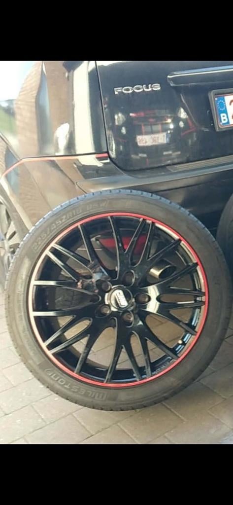 4 mooie velgen voor Opel , Dodge ,insteekmaat 5x 115, Auto-onderdelen, Banden en Velgen, Ophalen, Band(en)