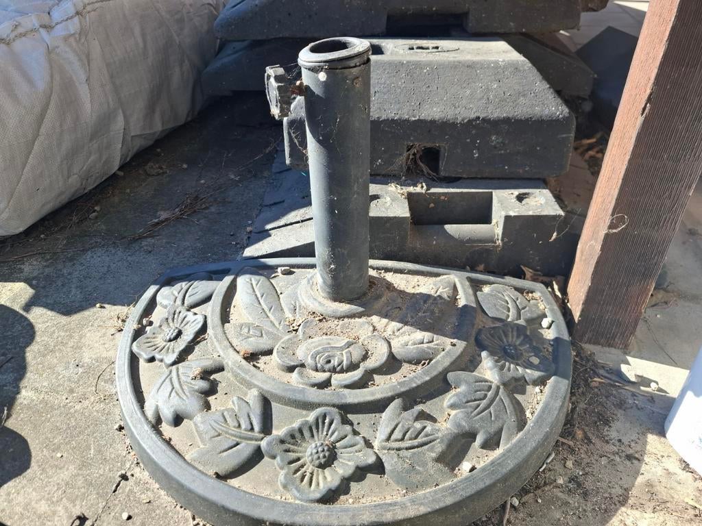 halve parasol voet, Tuin en Terras, Parasols, Ophalen, Parasolvoet