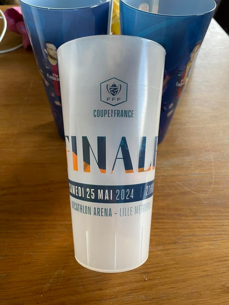 Gobelet finale Coupe de France, Enlèvement ou Envoi, Comme neuf