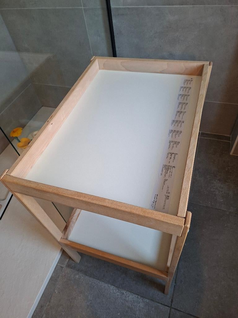 Table à langer bébé + petit matelas IKEA, Enfants & Bébés, Bains & Soins, Autres marques, Comme neuf, Enlèvement, Standard