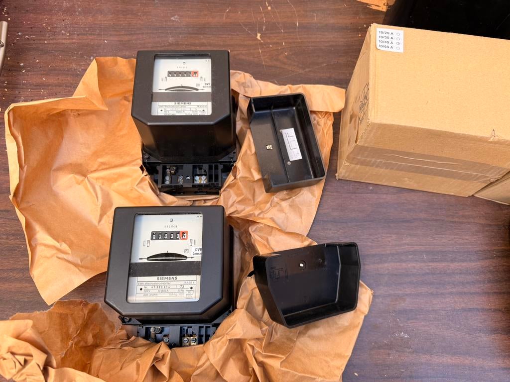 Compteur electrique monophasé, Bricolage & Construction, Électricité & Câbles, Comme neuf, Enlèvement ou Envoi