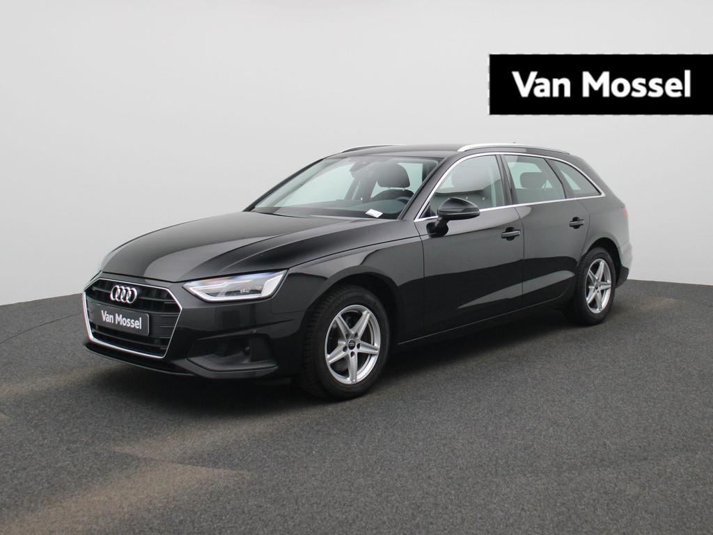 Audi A4 Avant 2.0 30 TDi 100kW S tronic Attraction B.E, Auto's, Audi, Stof, Zwart, 4 cilinders, 136 pk