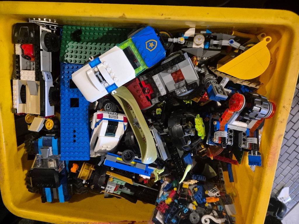 Lot de lego, Enlèvement, Utilisé, Briques en vrac, Lego