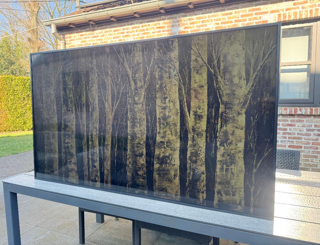 Samsung "The Frame" QLED TV 65", TV, Hi-fi & Vidéo, Télévisions, QLED, 120 Hz, Comme neuf, Enlèvement