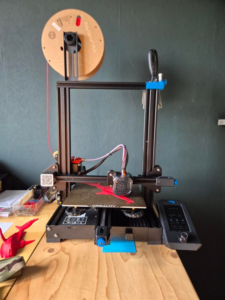 Creality ender 3V2, Enlèvement