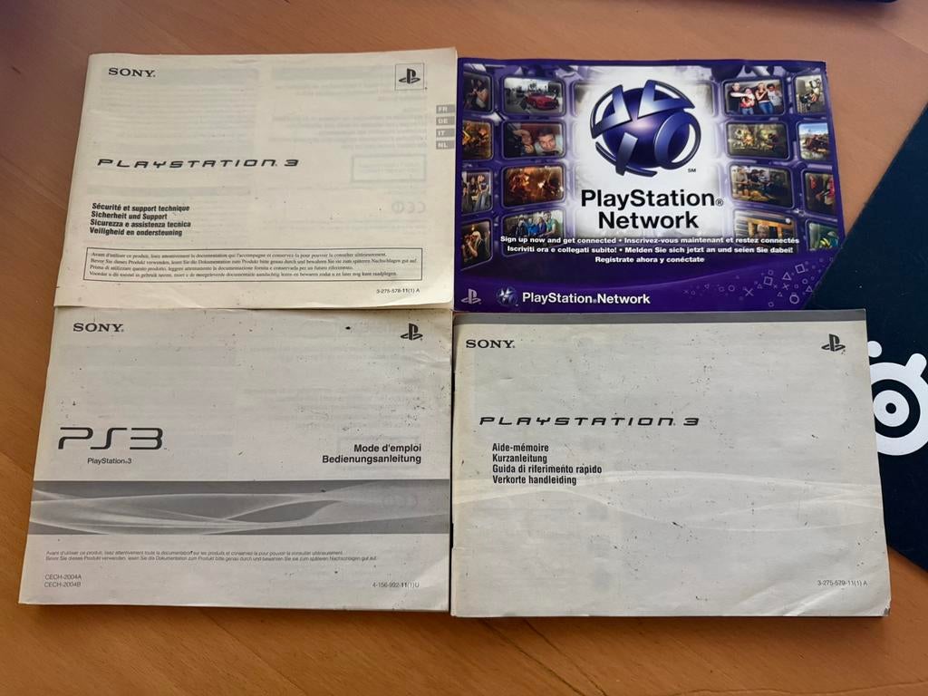 PlayStation 3-handleidingen | Sony PlayStation, Games en Spelcomputers, Ophalen of Verzenden, Gebruikt, Overige typen, PlayStation 3