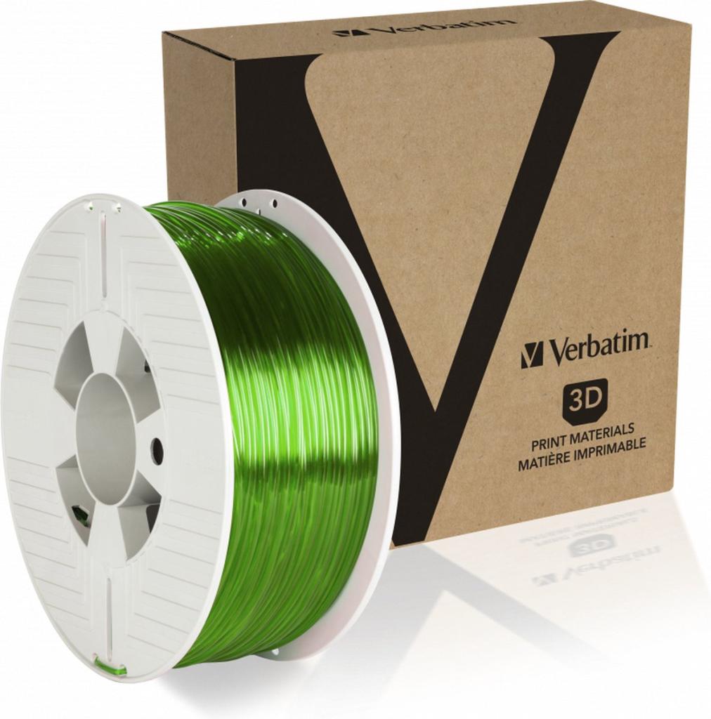 Verbatim 55064 3D PrinterFilament 1kg – ABS – 2.85mm - Groen, Informatique & Logiciels, 3D Fournitures d'imprimante, Niet ingevuld
