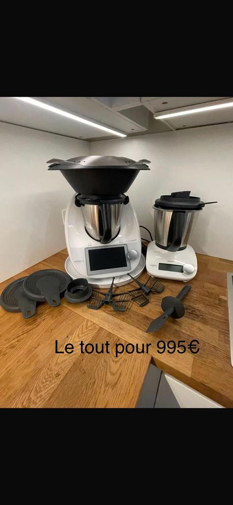 Thermomix TM6+ Bol de mixage Full Set, Electroménager, Extracteurs de jus, Comme neuf, Enlèvement ou Envoi