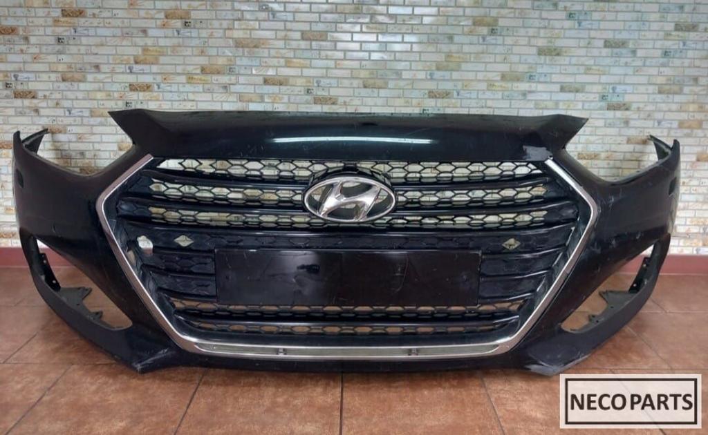 HYUNDAI I40 İ40 VOORKOP VOORBUMPER MOTORKAP KOPLAMP 2017-22, Auto-onderdelen, Carrosserie, Bumper, Hyundai, Gebruikt, Ophalen of Verzenden
