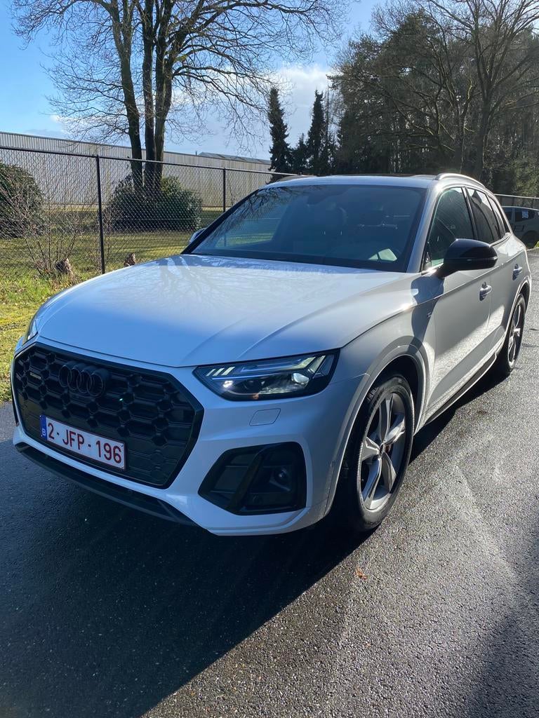 Audi Q5 Edition One 55 tfsi e S line*Pano*Matrix*Headup*360*, Autos, Euro 6, Q5, Entretenue par le concessionnaire, Noir