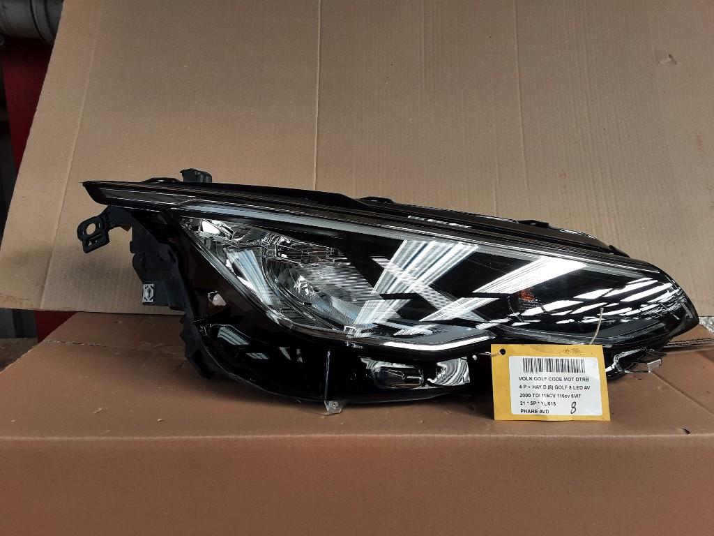PHARE / OPTIQUE AVANT DROIT Golf VIII (CD1) (5H1941006), Autos : Pièces & Accessoires, Éclairage, Volkswagen, Utilisé