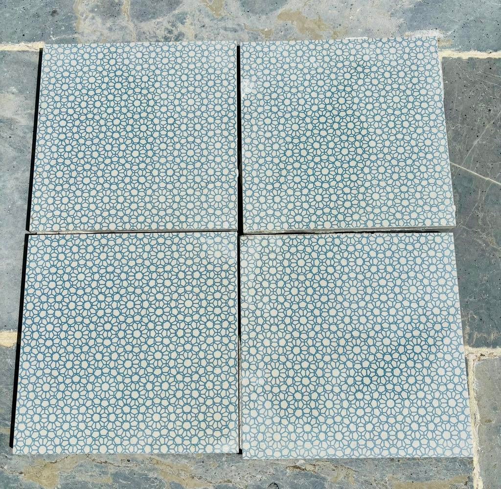 Patroon tegels, Doe-het-zelf en Bouw, Tegels, Ophalen, Gebruikt, Keramiek, 20 tot 40 cm